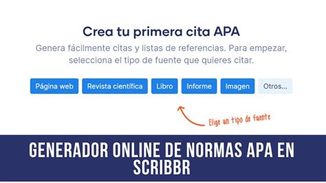 generador formato apa 7|Formato con el Generador de Scribbr